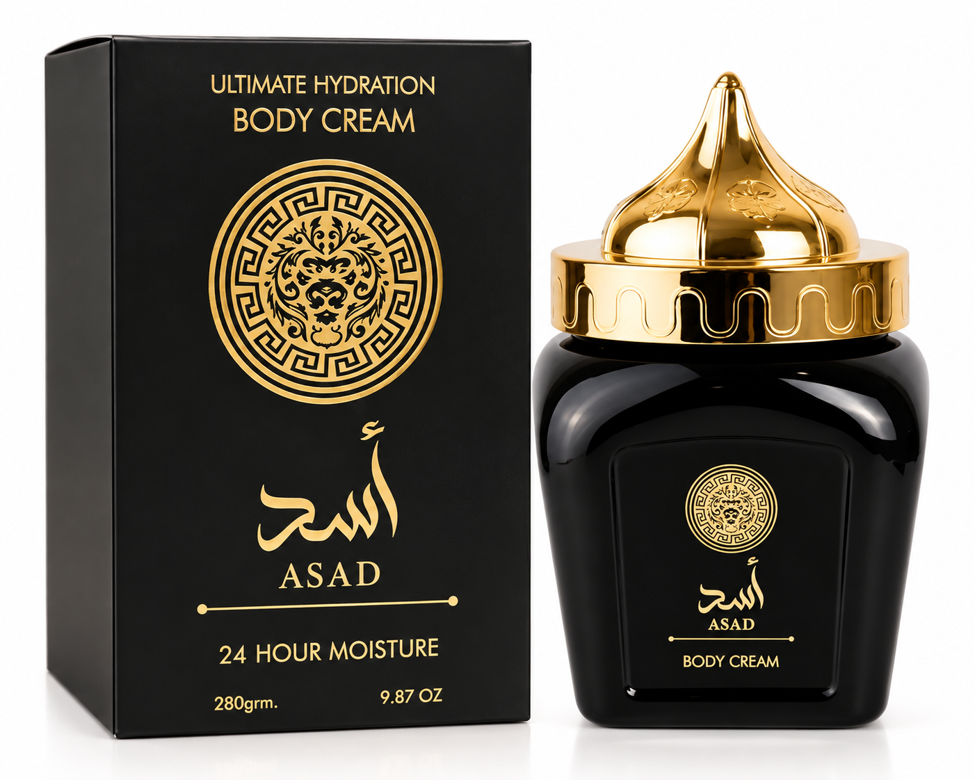 Creme Corporal Hidratante Lattafa Asad 280g Body Cream