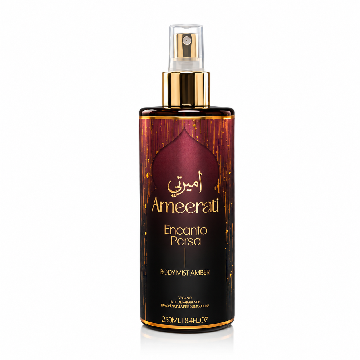 BODY MIST ENCANTO PERSA LINHA AMBER AMEERATI 250 ML