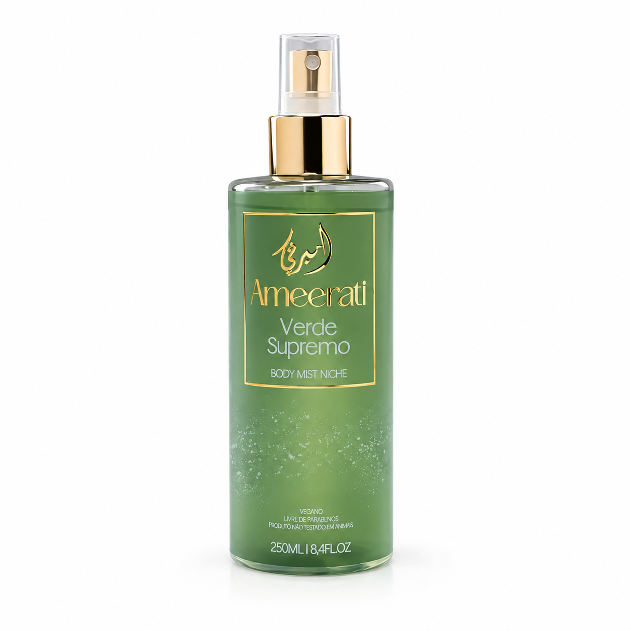 BODY MIST VERDE SUPREMO LINHA NICHE AMEERATI 250 ML